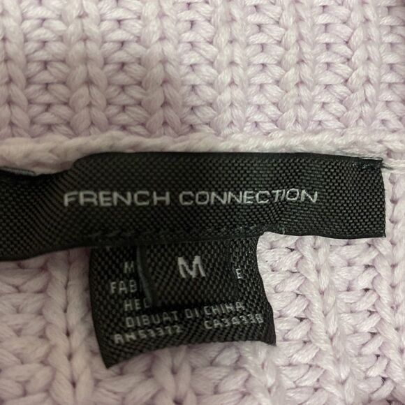 French Connection pink turtle neck sweater - Picture 4 of 4